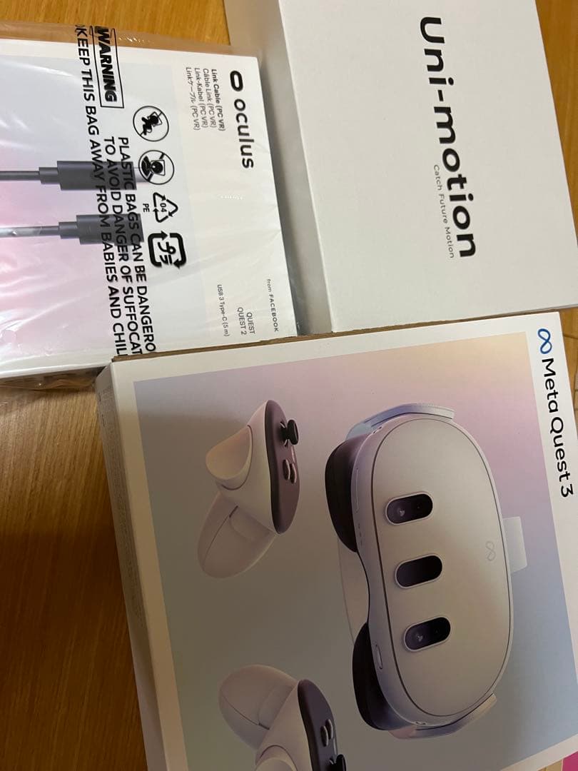  Quest 3 512GB +ケーブル+ユニモーション