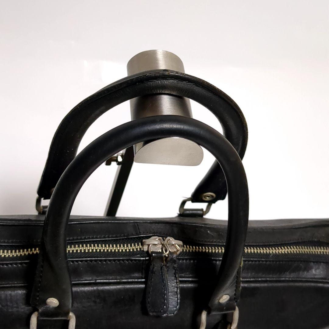✨PORTER✨ビジネスバッグ レザー ブラック チャーム 大型