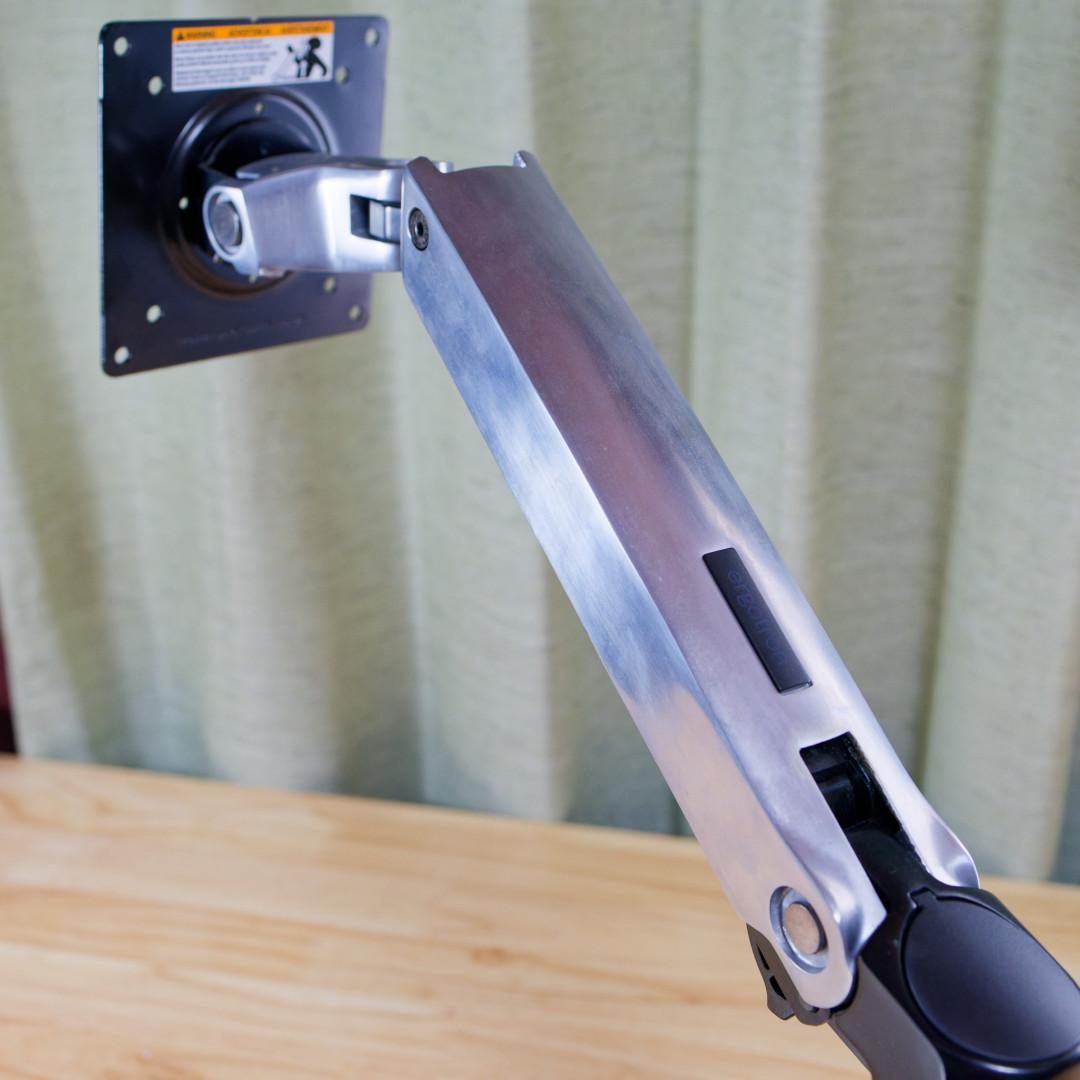 ERGOTRON LX デスク モニターアーム シルバー