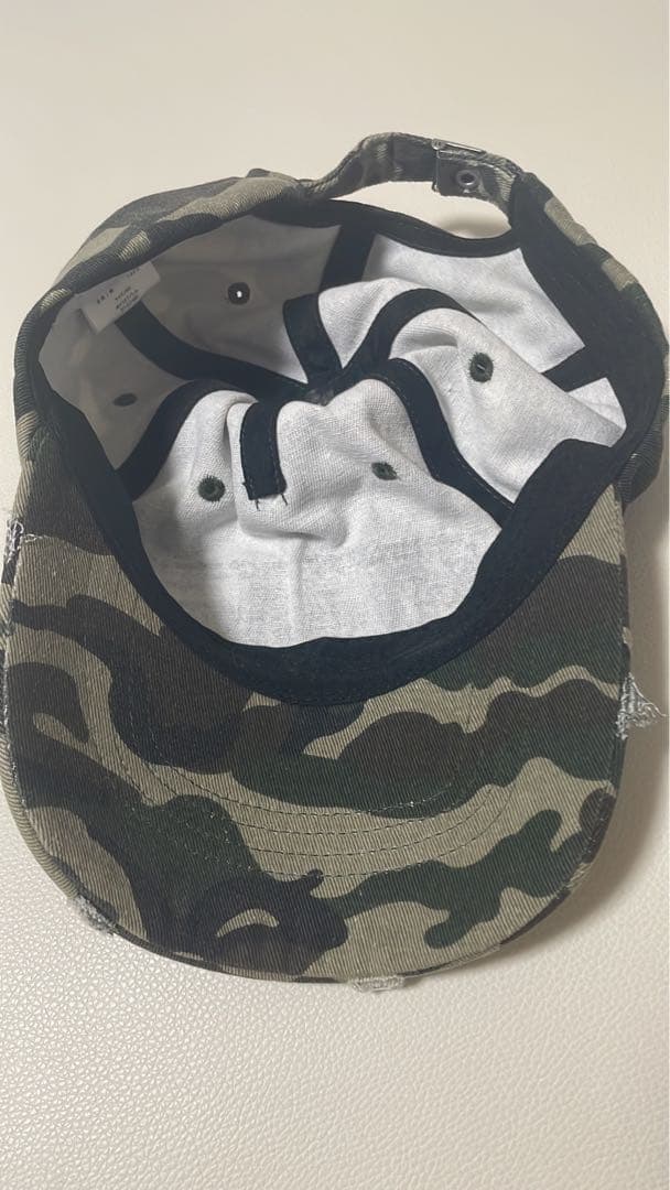 BEEDEN BD スタッズ ダメージキャップ マルチカラー