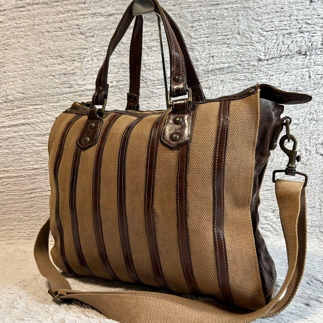 CAMPOMAGGI　カンポマッジ　2wayショルダーバッグ　トートバッグ