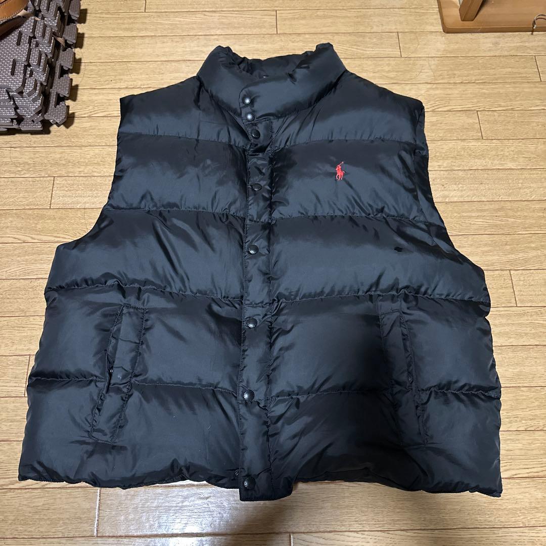 Polo by Ralph Lauren ブラック ダウンベスト XXL