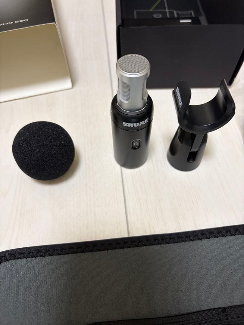 Shure MoveMic 88+ ワイヤレス ステレオ コンデンサーマイク