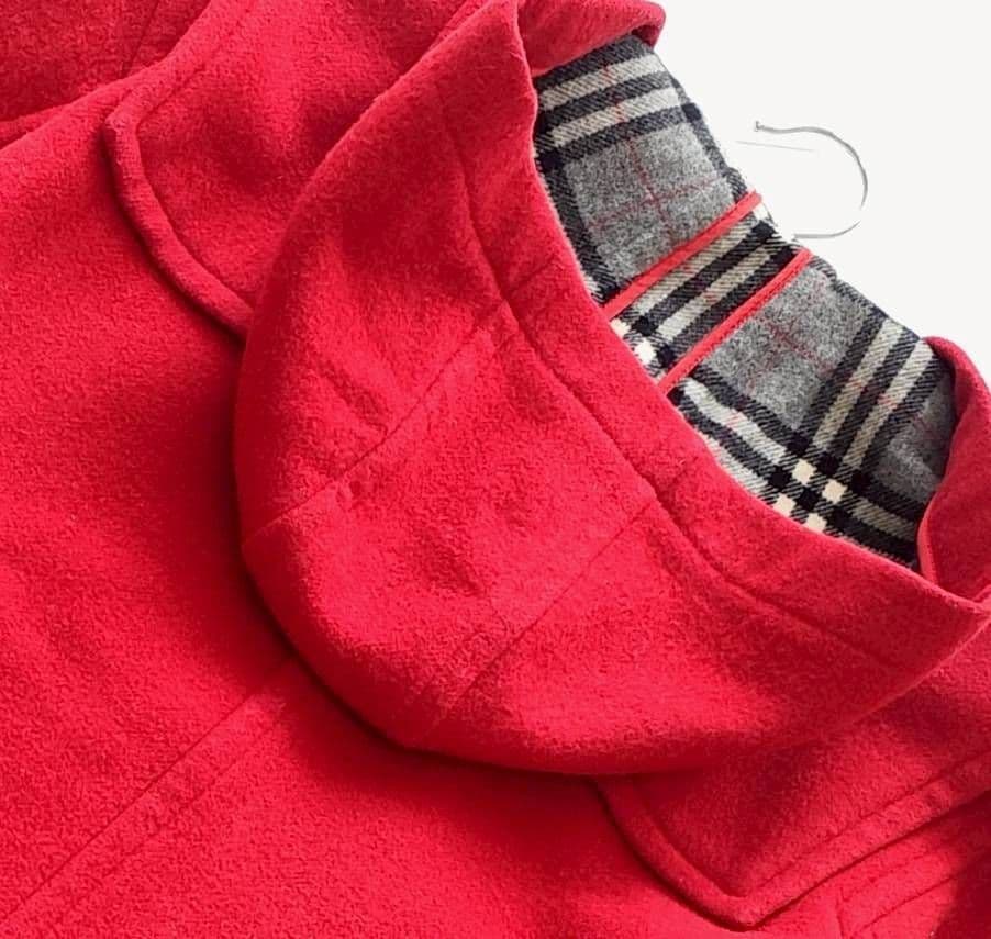 BURBERRY BLUE LABELノバチェック ダッフル ロング コート