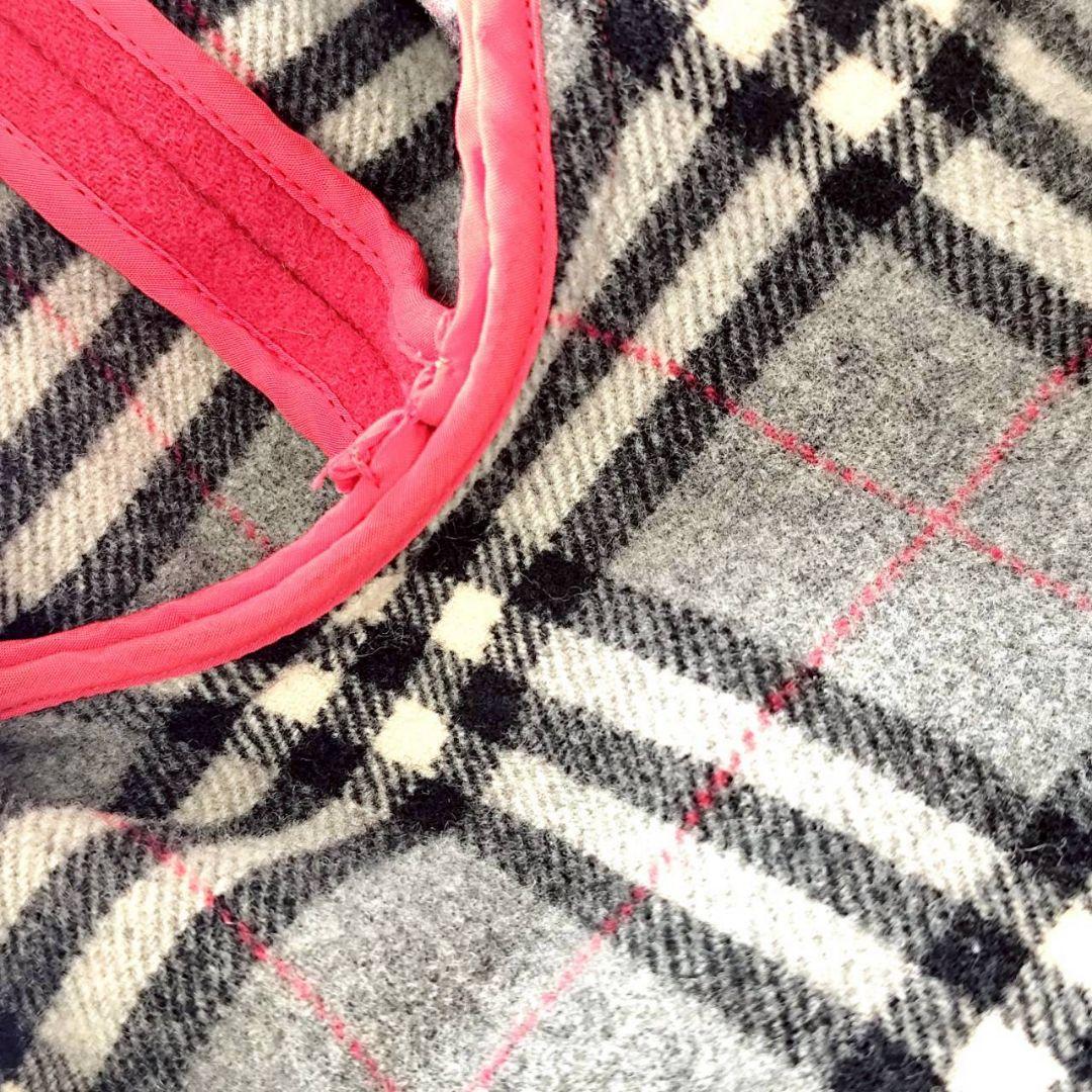 BURBERRY BLUE LABELノバチェック ダッフル ロング コート