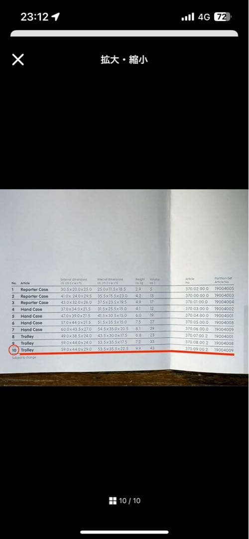 RIMOWA リモアTROPICANA トローリー43L カメラケース　鍵欠品