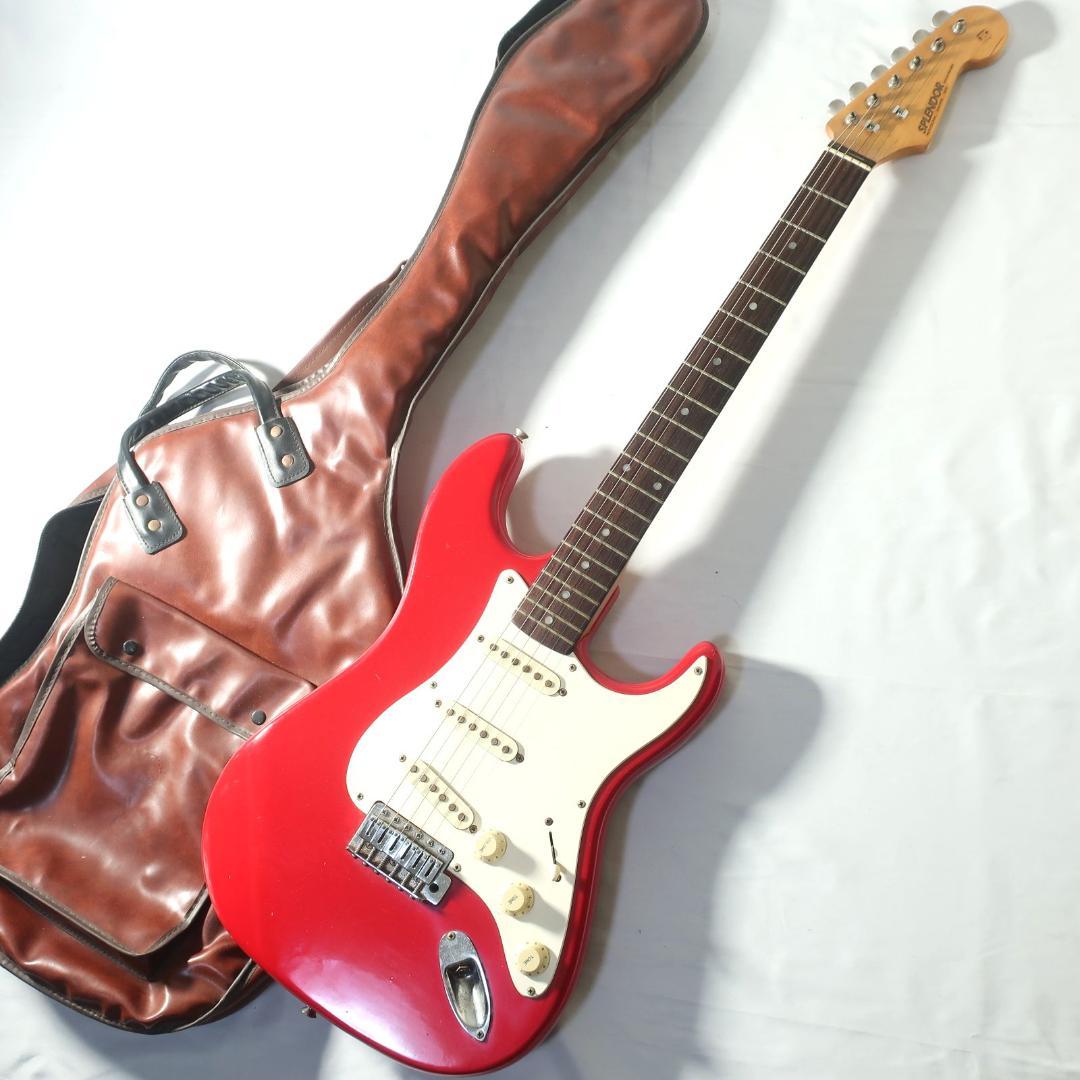 SPLENDOR ストラトタイプ ギター レザーケース付 ジャパンビンテージ