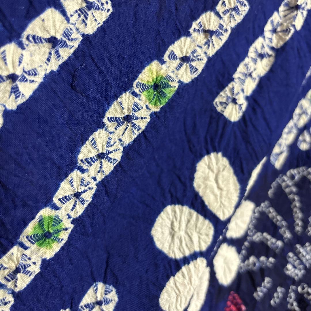 【美品】有松鳴海絞り浴衣セット 高級感◎ フルセット　５点　大人浴衣　推し色