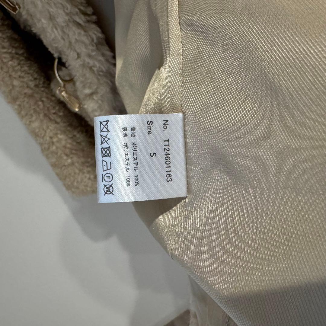 新品！THE TOEフード付きベージュダッフルコート