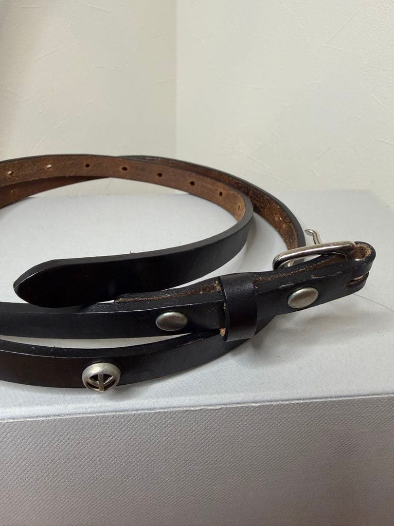 PORTER CLASSIC × WOLF'S HEAD PEACE BELT