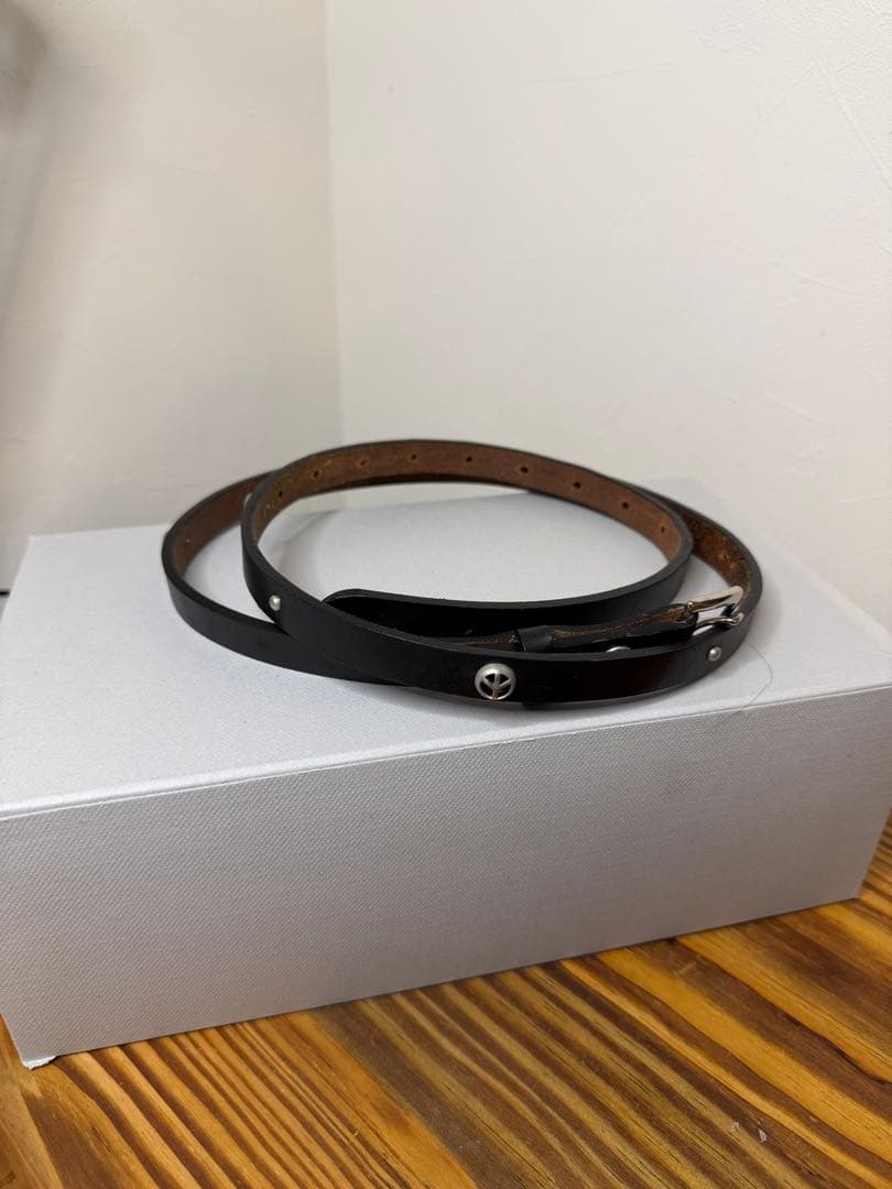 PORTER CLASSIC × WOLF'S HEAD PEACE BELT