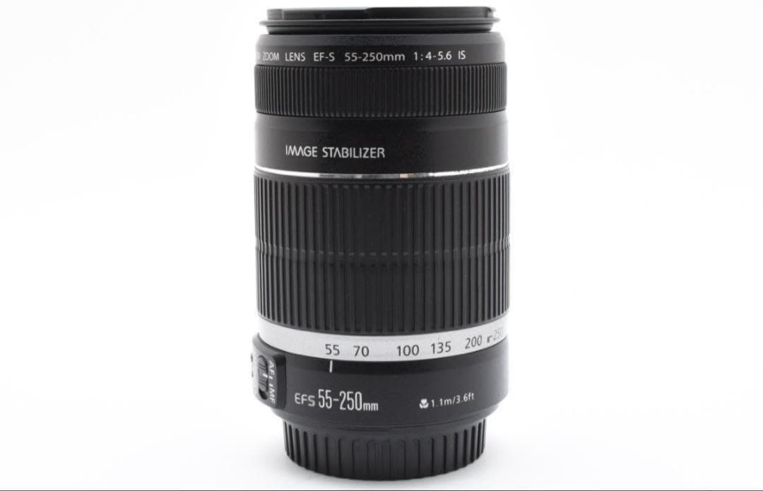 ✨CANON EF-S 55-250 ✨手ぶれ補正✨望遠レンズ✨キヤノン 用