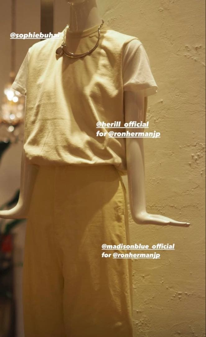 新品未使用 ロンハーマン別注 マディソンブルー ピンク チノパンツ