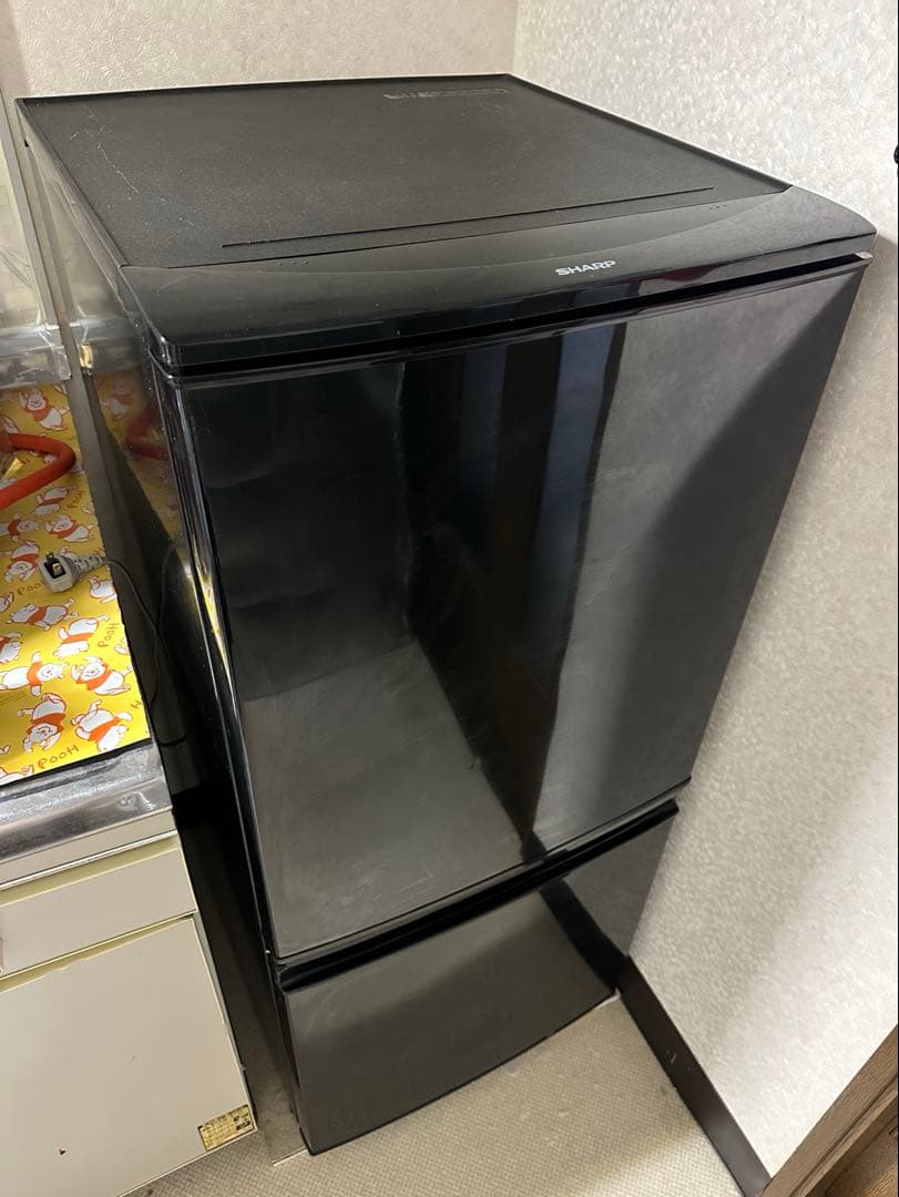 【送料込】SHARP SJ-D14A-B 冷蔵庫 一人暮らし シャープ