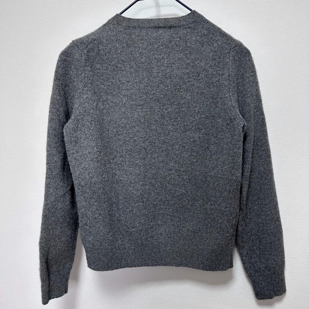 PLAY コムデギャルソン　Lサイズ カーディガン　グレー　レディース　白ハート