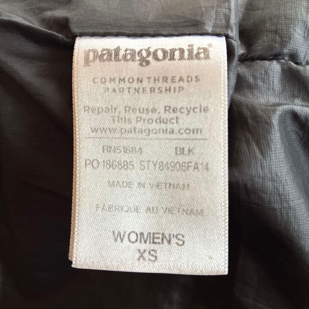 FA14 パタゴニア　ダウンセーターフーディー　XS ブラック