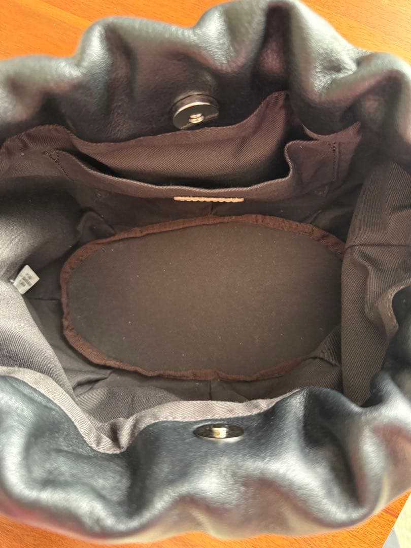 russet巾着バッグ