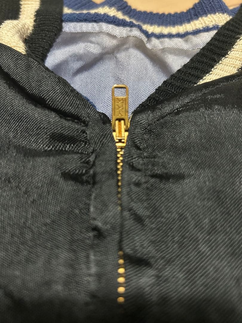 ヴィンテージスカジャン　50年代　鷹　虎　富士