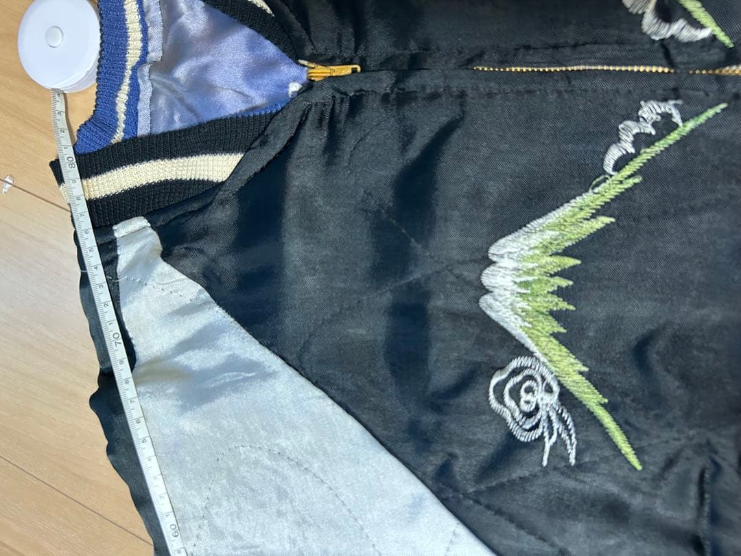 ヴィンテージスカジャン　50年代　鷹　虎　富士