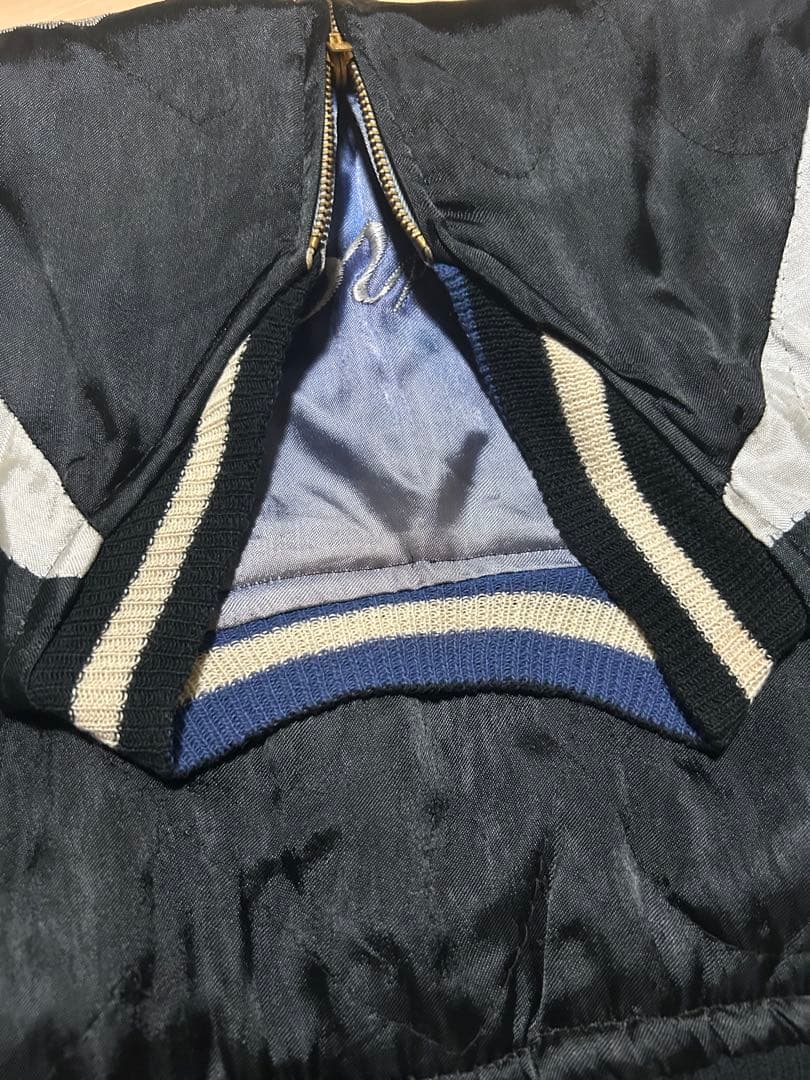 ヴィンテージスカジャン　50年代　鷹　虎　富士