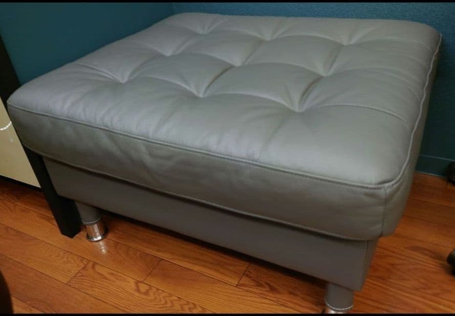 IKEA LANDSKRONA オットマン グレー