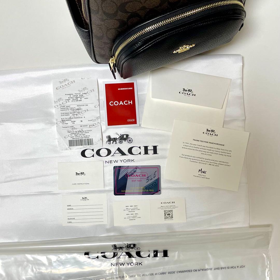 COACH リュック　バックパック　ブラウン　レディース　C5671