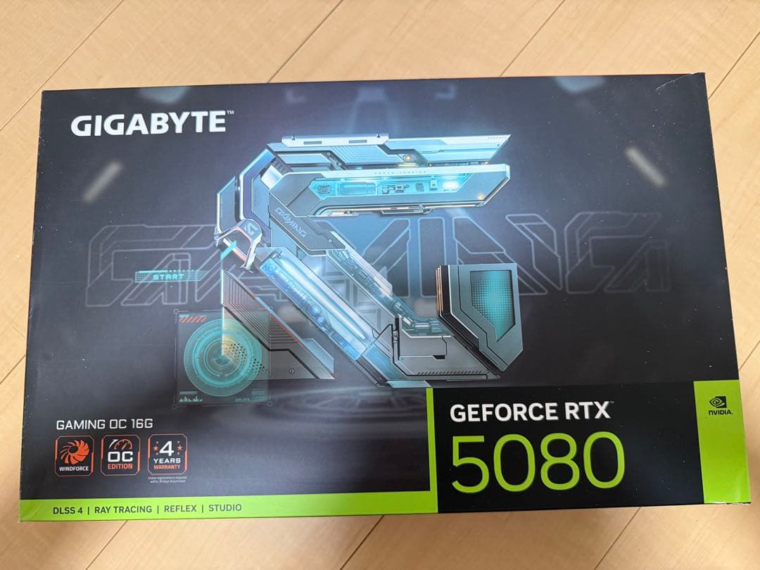 グラフィックボード・グラボ・ビデオカード GIGABYTE NVIDIAGeforce RTX5080 GAMING OC