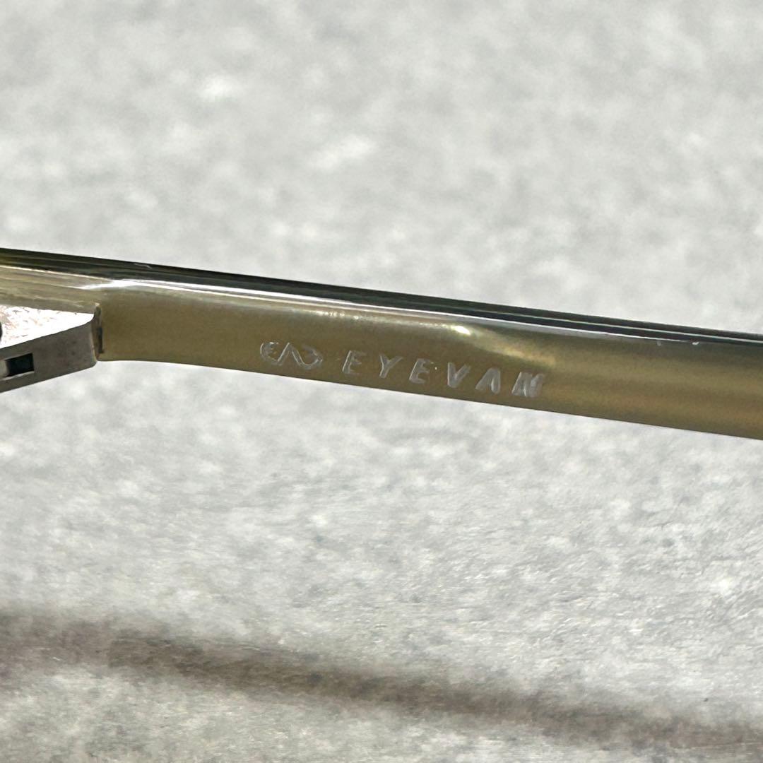 小物 EYEVAN KISS MM oval sunglass Japan made