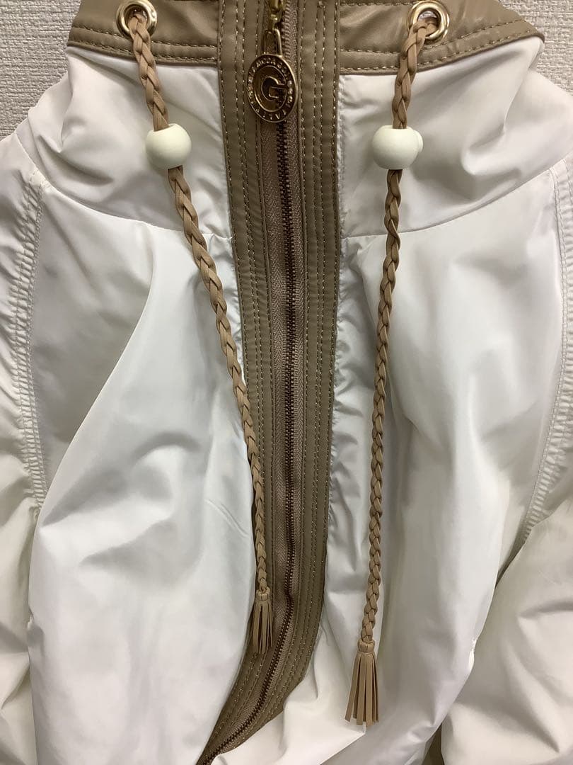 新品タグ付　伊太利屋 8.8万　イタリヤ コート ジャケット　M ホワイト