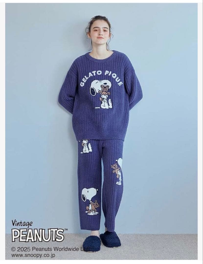 ジェラピケ上下セットパジャマ