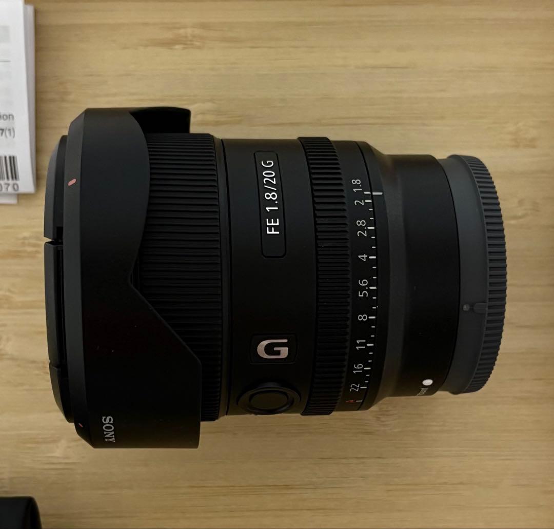 【新品未使用】SONY FE 20 mm F1.8 G レンズ