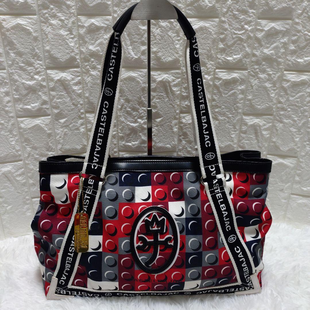 CASTELBAJAC カラフルドット トートバッグ A4 大容量