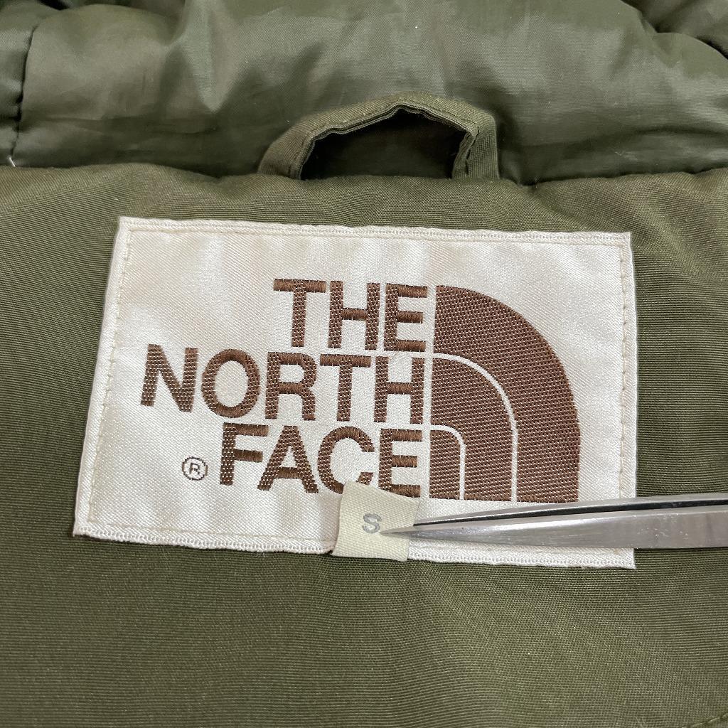 ノースフェイス　ダウンジャケット　ホワイトレーベル　カーキ　メンズS　プロヒート