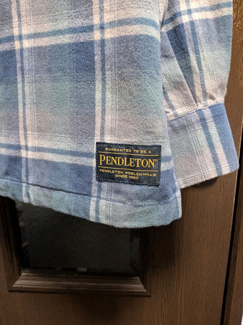 【ペンドルトン】ベイフロー　オンブレチェック　ボードシャツ　アメカジ　古着