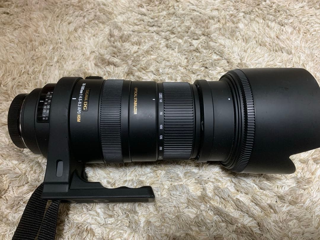 SIGMA 50-500mm F4.5-6.3 APO DG OS レンズ
