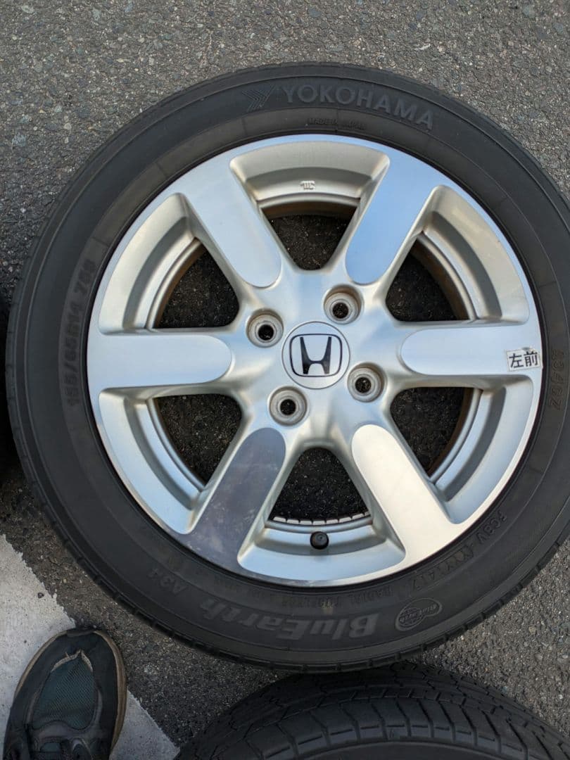 美品✨ N-ONE jg1プレミアム 純正ホイール② (155/65R14)