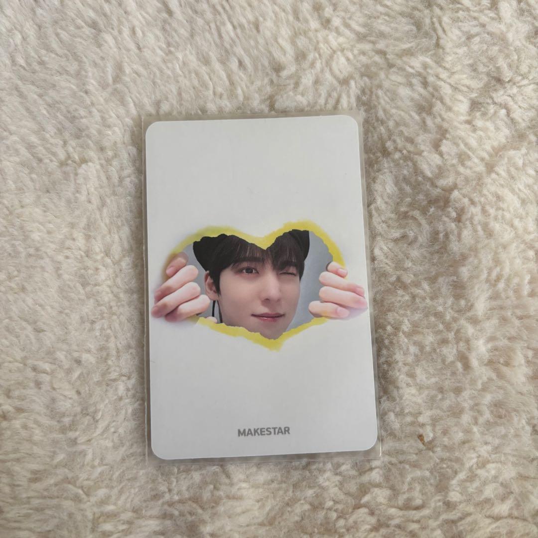 ATEEZ MAKESTAR ユノ 直筆サイン入りトレカ