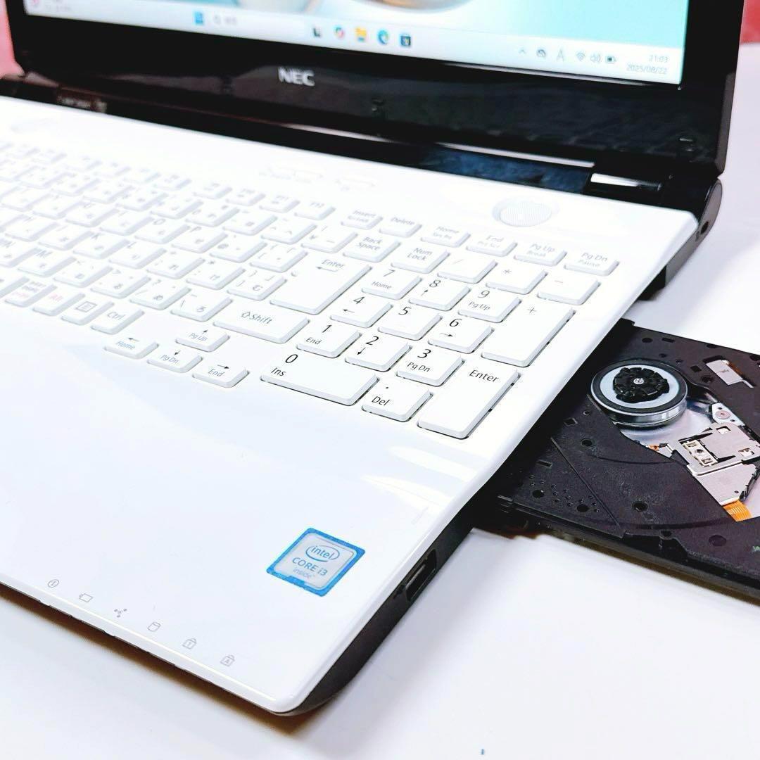 美品✨新品SSDで爆速✨ windows11 カメラ付きノートパソコン✨オフィス