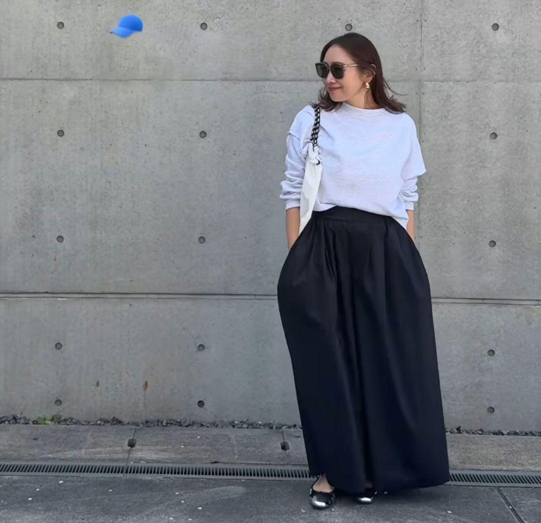 美品　liten Dramatic Skants ブラック　2号