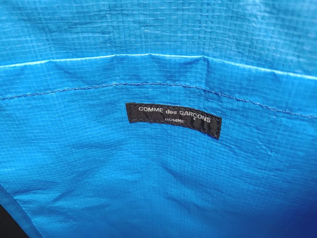 COMME des GARÇONS トートバッグ 青 黒