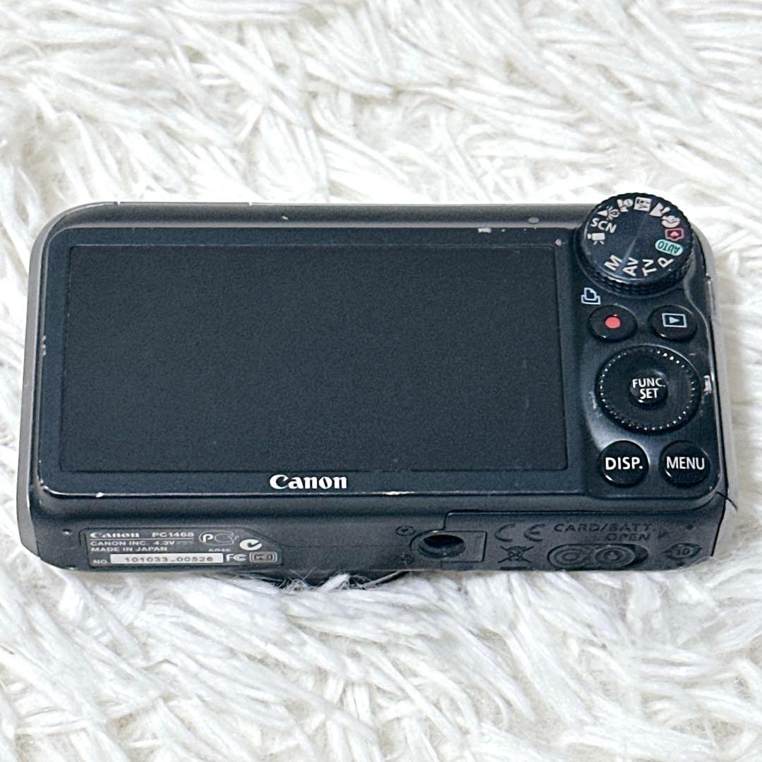 【動作品】Canon PowerShot SX210 IS デジカメ ブラック
