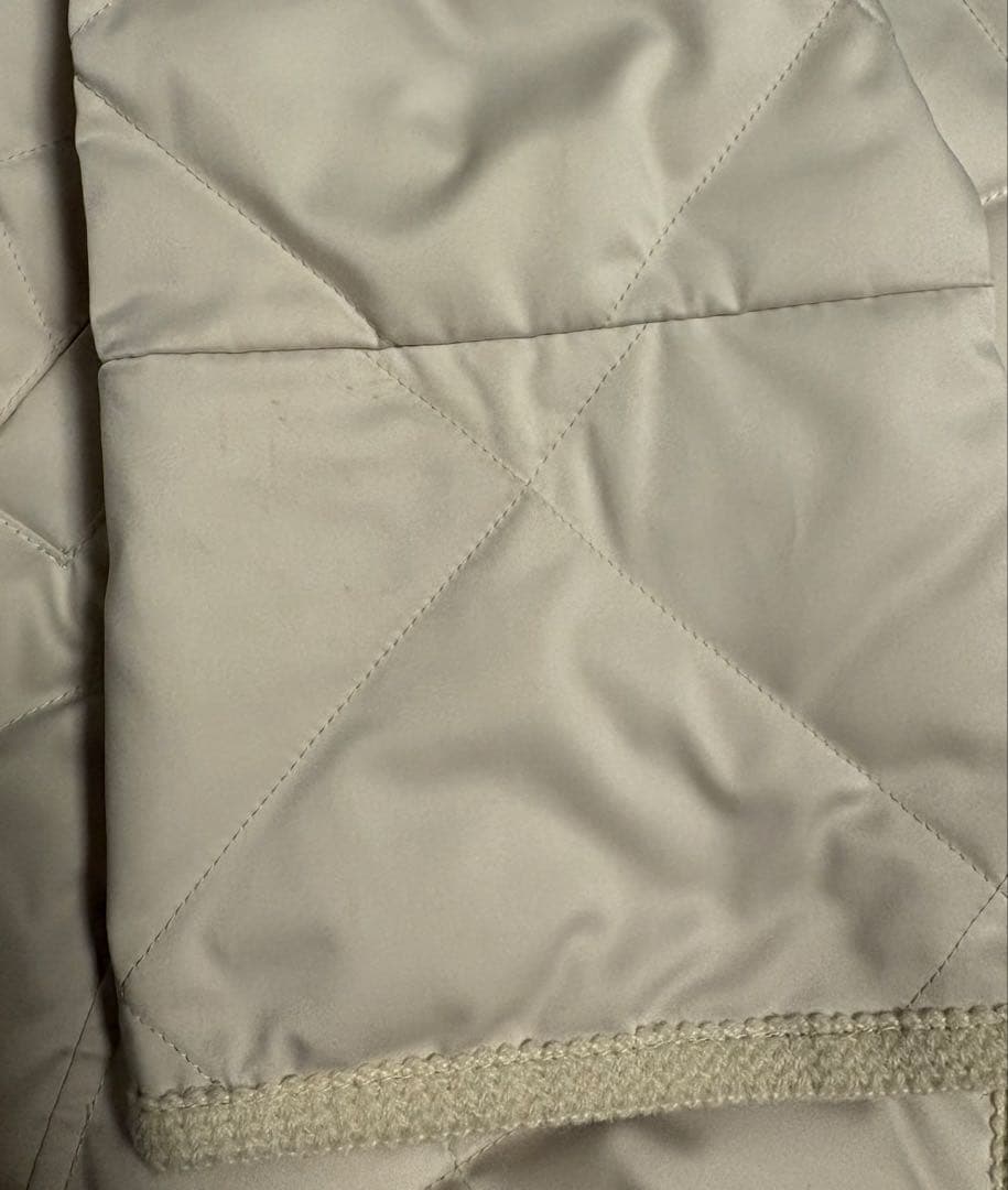 anuans taion コラボ　ミドルダウン　エクリュ