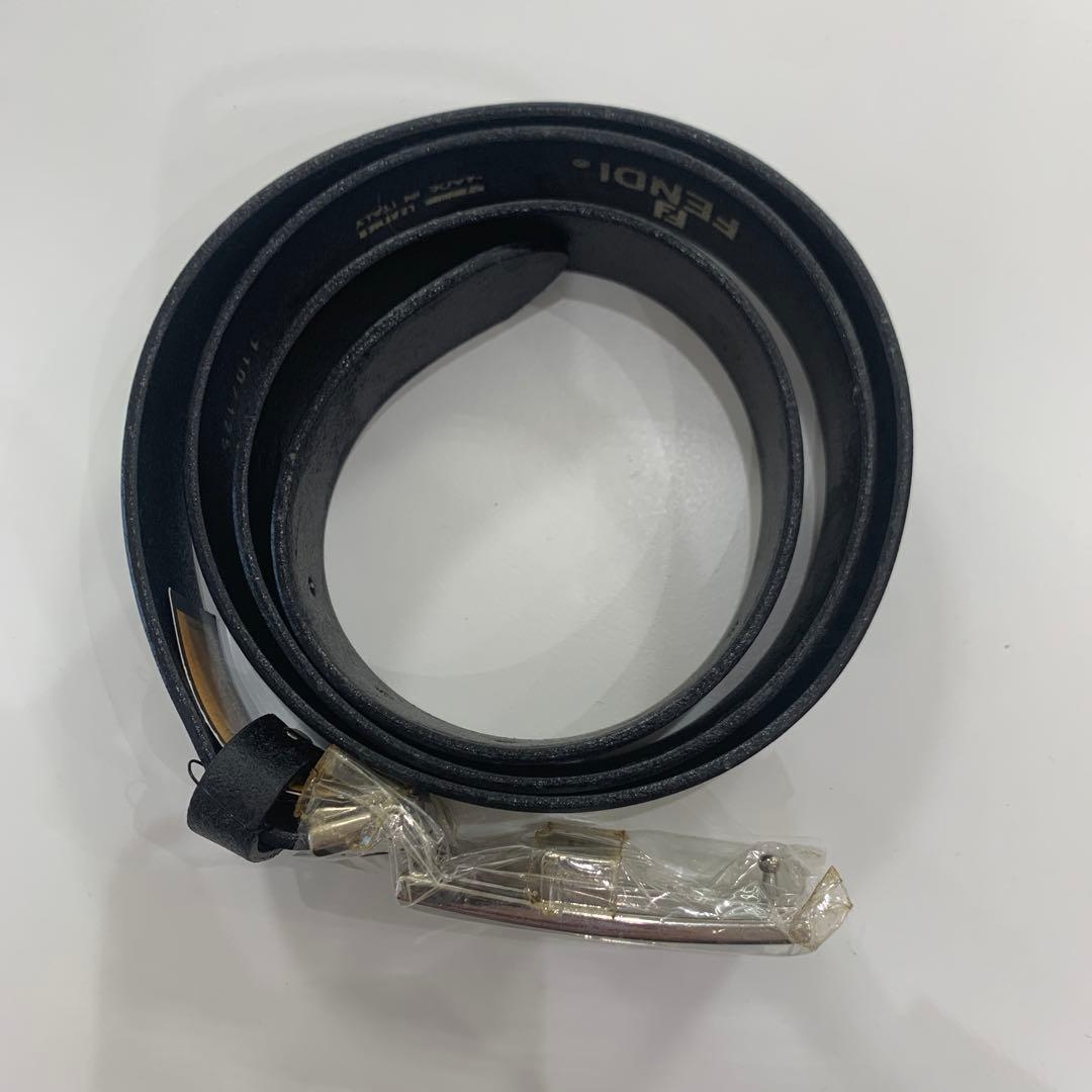 FENDI 本革 ベルト 110/125 ブラック