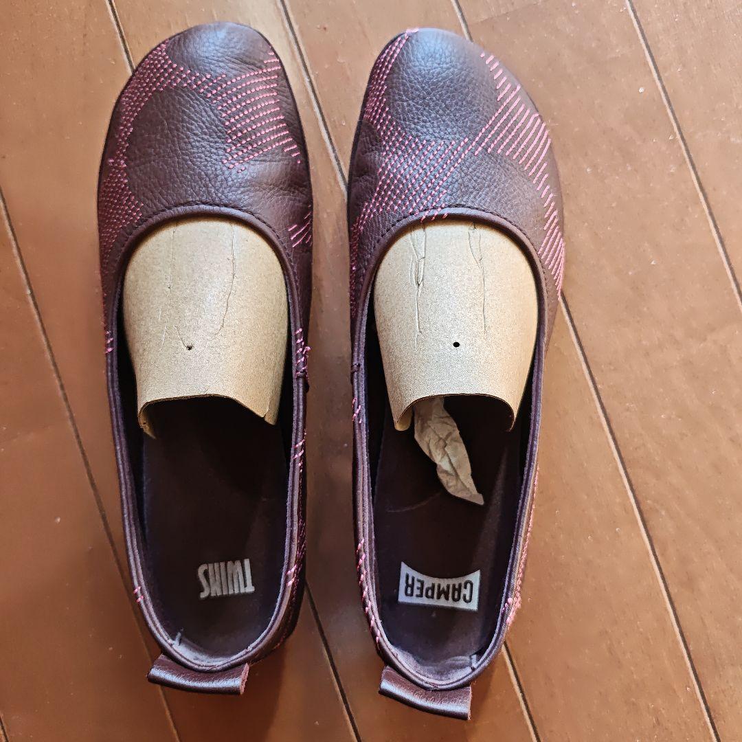 TWINZ CAMPER パンプス　カンペール　レディース　本革　美品