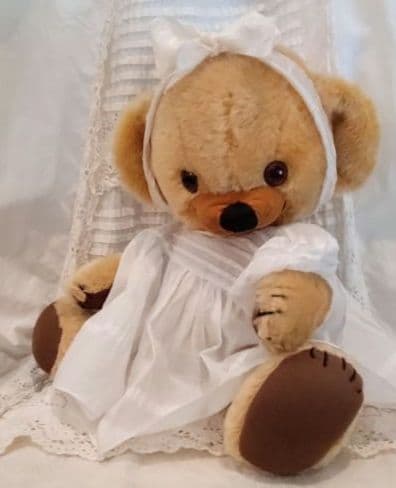 期間限定価格　マスタード色のビンテージ チーキー 43cm