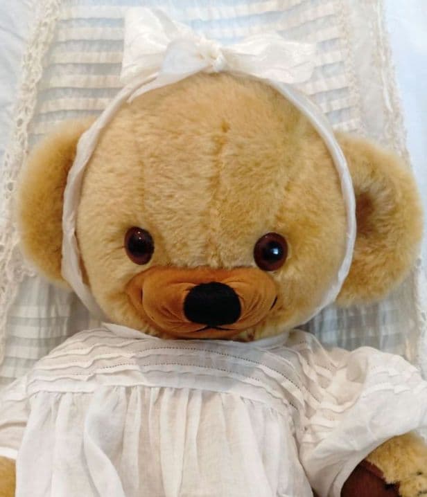 期間限定価格　マスタード色のビンテージ チーキー 43cm