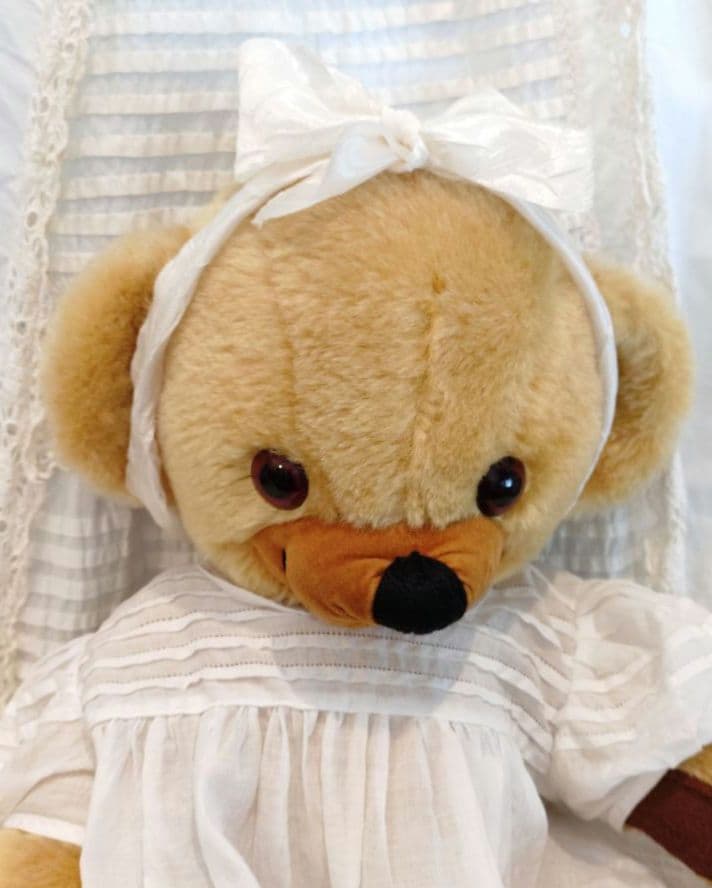 期間限定価格　マスタード色のビンテージ チーキー 43cm