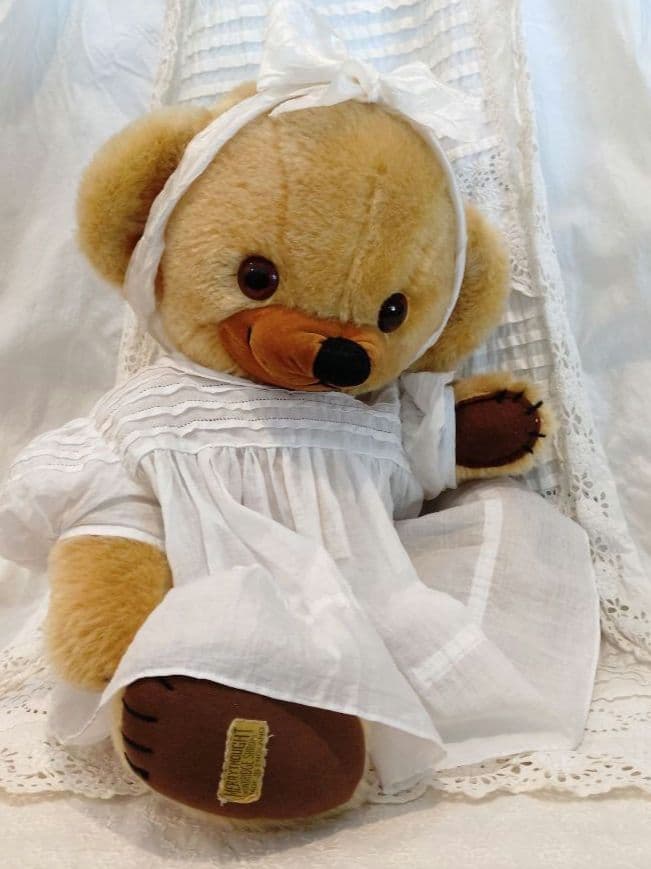 期間限定価格　マスタード色のビンテージ チーキー 43cm