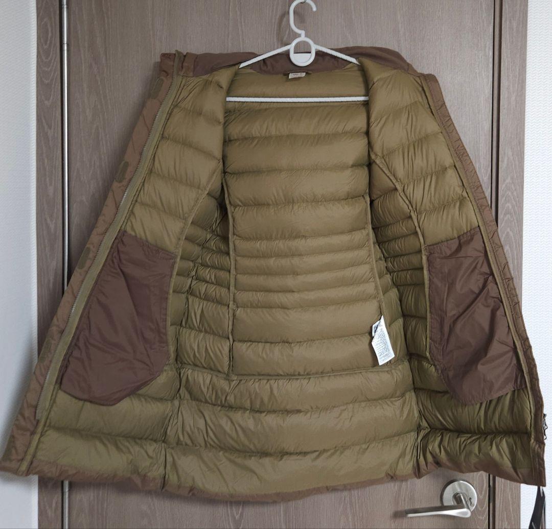 あたる モンベル ラクーンファー ダウンコート レディース S