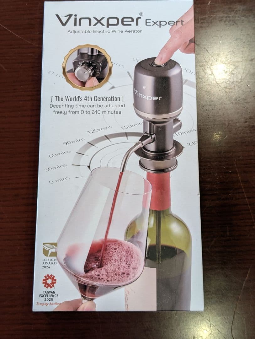 Vinxper 全自動ワインエアレーター